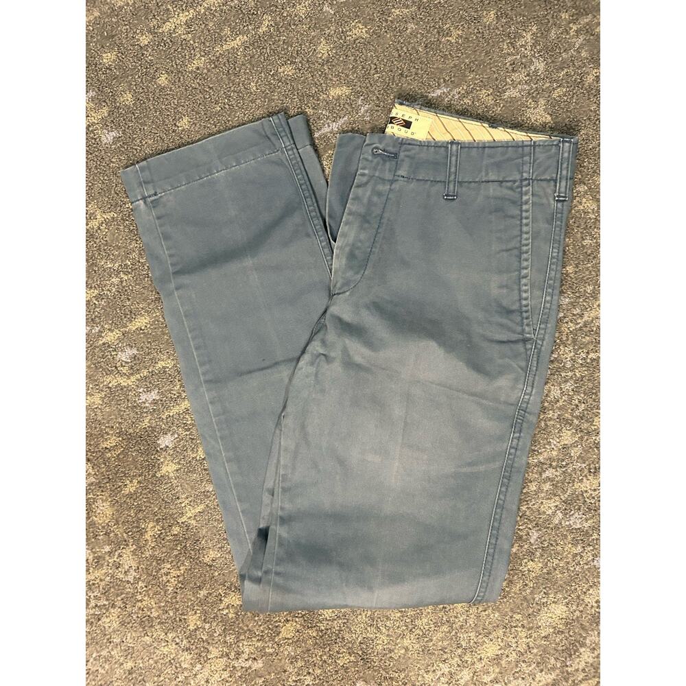 Joseph Abboud Pants Mens Size 30x32 Blue Chino Luxe Slim Fit Cotton Stretch